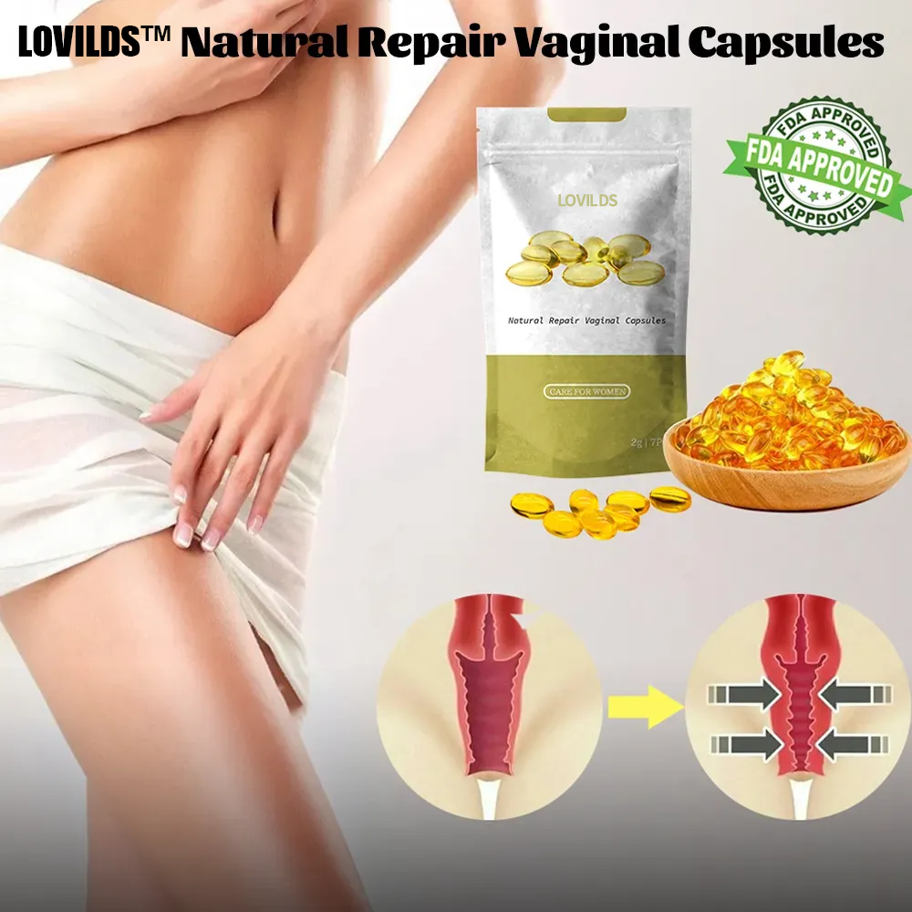 š„LOVILDS⢠Instant Itching Stopper & Detox and Slimming & Firming Repair & Pink and Tender Natural Capsules PRO