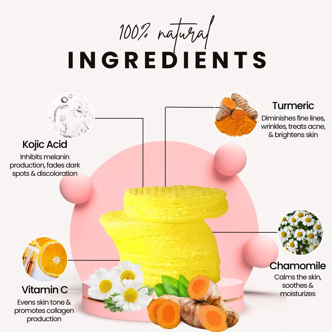Kojic Acid Turmeric Cleansing Pads